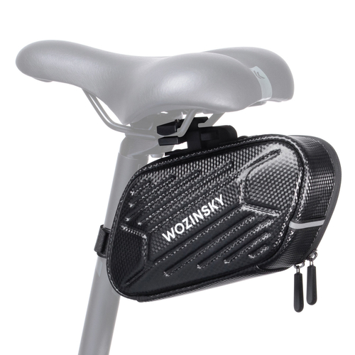  Wozinsky torba rowerowa pod siodełko wodoodporna 1,5 l czarna (WBB27BK)
