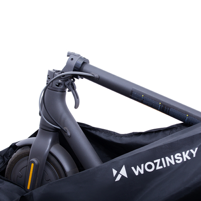 Wozinsky wodoodporny pokrowiec na hulajnogę torba na hulajnogę czarna (WSB5BK)