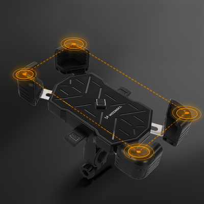 Uchwyt Wozinsky WUD-01B na telefon do roweru na kierownicę - czarny