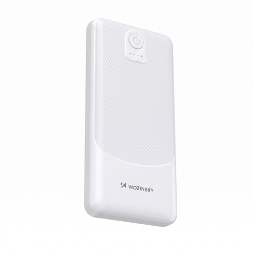 Powerbank Wozinsky Wpower WPBBK-3 10000 mAh 10 W 2x USB-A 2A - biały