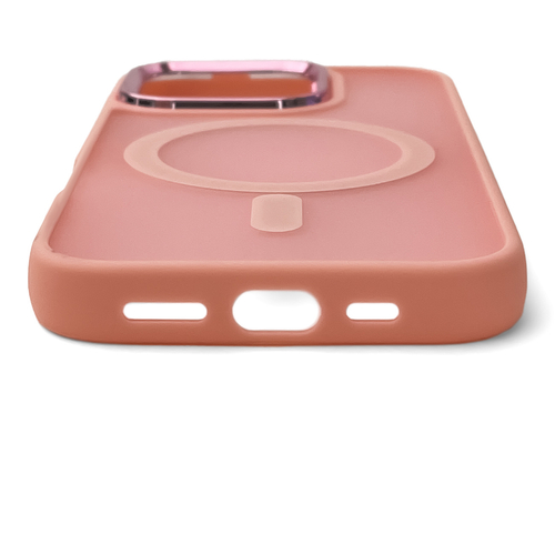 Etui Wozinsky Fashion Case MagSafe na Samsung Galaxy S25 - różowe