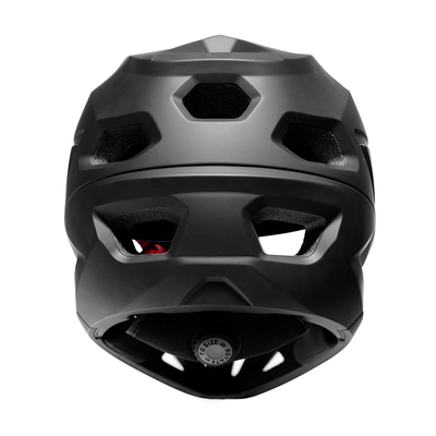 Kask rowerowy fullface Wozinsky z odpinanym daszkiem 57-59 cm - czarny