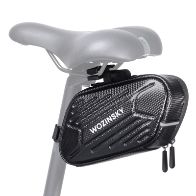  Wozinsky torba rowerowa pod siodełko wodoodporna 1,5 l czarna (WBB27BK)