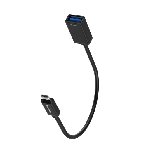 Adapter Wozinsky WOTGY1S USB-C 3.0 (męski) - USB-A 3.0 (żeński) OTG - czarny
