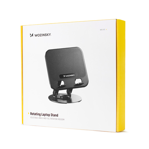 Podstawka Wozinsky WRS-K75 obrotowa pod laptopa tablet - czarna