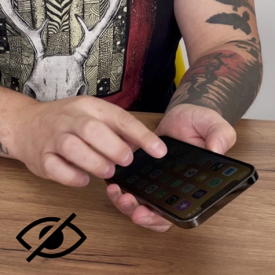 Szkło hartowane Wozinsky Privacy Glass przywatyzujące na Xiaomi Redmi 14C, 2-pak