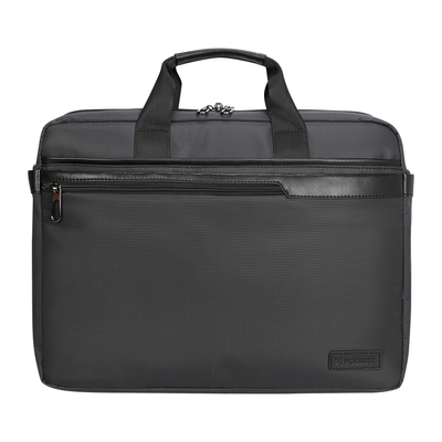 Torba na laptop Wozinsky WET-15 15.6" z rączką i regulowanym paskiem na ramię - czarna