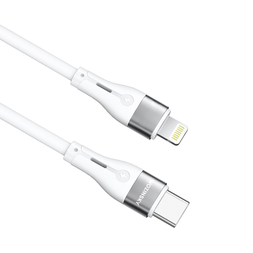 Kabel USB-C Lightning 2 m PD do iPhone Wozinsky WSTCL2 - biały