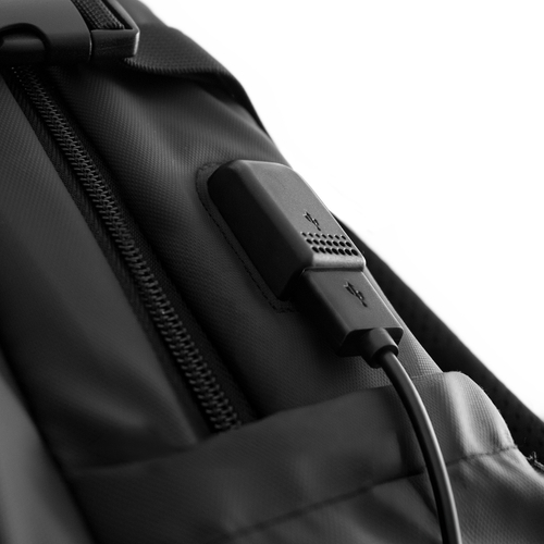 Plecak Wozinsky WPW-20L z kieszenią na laptopa do 15" podróżny 40x20x25 cm na bagaż podręczny - czarny