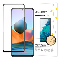 Wozinsky super wytrzymałe szkło hartowane Full Glue na cały ekran z ramką Case Friendly Xiaomi Redmi Note 12 Pro+ / Note 12 Pro / Note 12 5G / Note 12 / Xiaomi Redmi Note 10 Pro / Xiaomi 12T / 12 T Pro / Mi 11i / Mi 11T / Mi 11T Pro / POCO F3 / POCO X5 5G