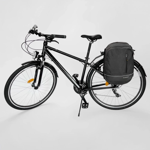 Wozinsky torba rowerowa podwójna plecak 2w1 30l czarna (WBB30BK)