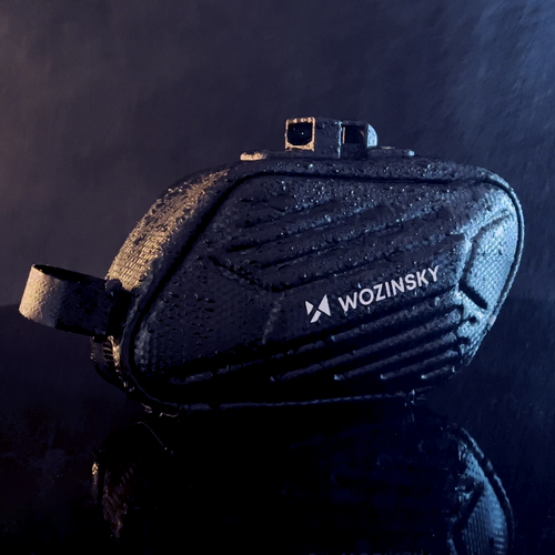  Wozinsky torba rowerowa pod siodełko wodoodporna 1,5 l czarna (WBB27BK)
