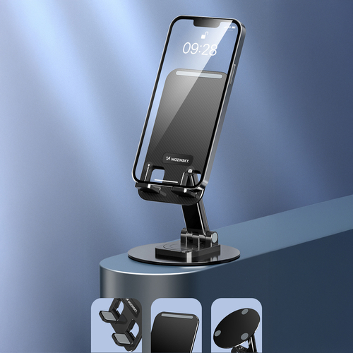 Podstawka Wozinsky WPT-K393 stabilna podstawka stojak pod telefon tablet - czarna