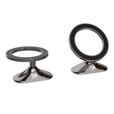 Uchwyt samochodowy Wozinsky WPT-D19 na deske rozdzielczą kompatybilny z MagSafe - szary