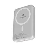 Powerbank magnetyczny Wozinsky WRW349YWS 10000 mAh - biały