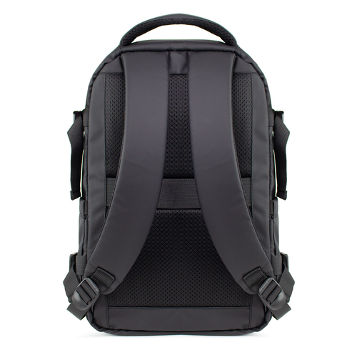 Plecak Wozinsky WPW-20L z kieszenią na laptopa do 15,6" podróżny 40x20x25 cm do luku bagażowego - czarny