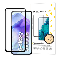 Wozinsky super wytrzymałe szkło hartowane Full Glue na cały ekran Samsung Galaxy A56 / A36
