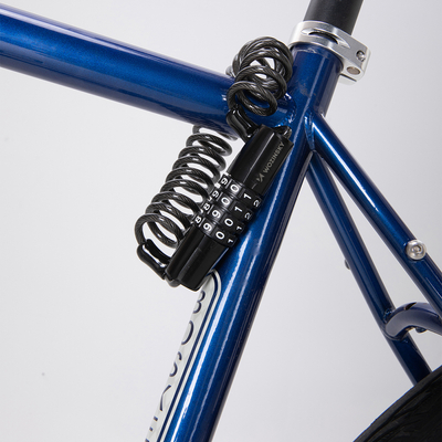 Blokada rowerowa Wozinsky WBN-01R na rower kask wodoodporna na szyfr 4-cyfrowy - czarny