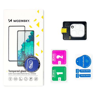 Szkło na aparat Wozinsky Full Camera Glass na Xiaomi Redmi 11A / Poco C55 / Redmi 12C