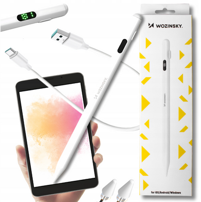 Rysik aktywny Wozinsky Stylus uniwersalny (Android i iOS) - biały