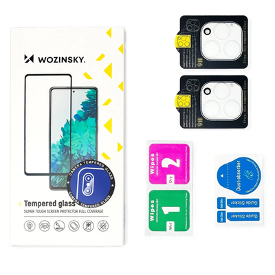 Szkło na aparat Wozinsky Full Camera Glass na Xiaomi Redmi Note 14 Pro+, 2-pak