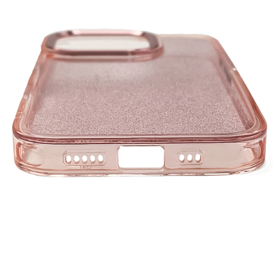Etui Wozinsky Glitter Case na Samsung Galaxy S24 FE - różowe z brokatem