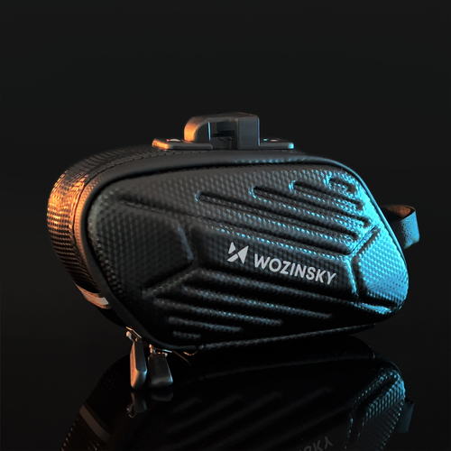  Wozinsky torba rowerowa pod siodełko wodoodporna 1,5 l czarna (WBB27BK)