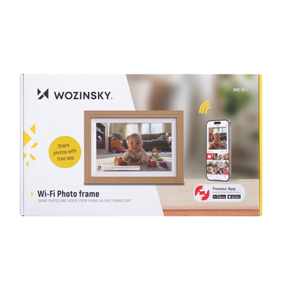 Wozinsky WRC-32 Ramka Cyfrowa 10,1" WiFi Frameo 32GB IPS