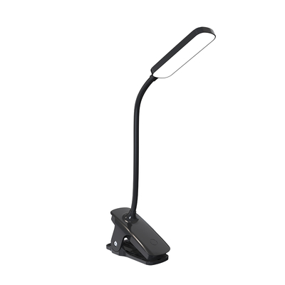 Mini lampka LED Wozinsky VT-01 przewodowa do czytania z klipsem i kablem USB-C 80 cm - czarna