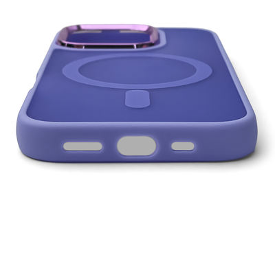 Etui Wozinsky Fashion Case MagSafe na Samsung Galaxy S25 - fioletowe