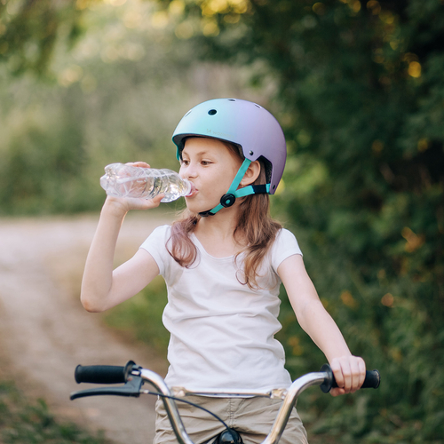 Kask rowerowy BMX/hulajnoga Wozinsky 54-58 cm - gradient różowy