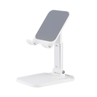Wozinsky stojak na telefon na biurko stojak na tablet składany biały (WFDPS-W1)
