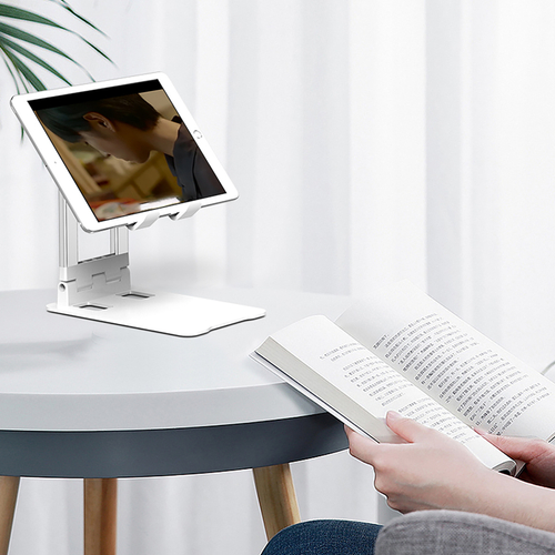 Podstawka Wozinsky WPT-K28 stojak na biurko na telefon tablet uchwyt na smartfona składany - biała