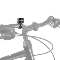 Dzwonek rowerowy Wozinsky WDR-B1 na rower i hulajnogę mechaniczny aluminiowy - czarny