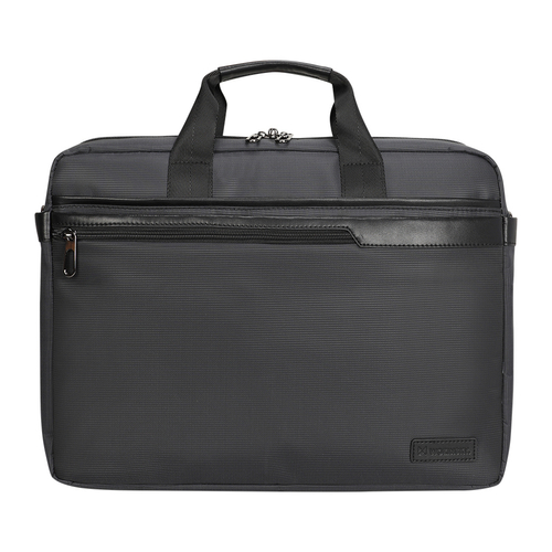 Torba na laptop Wozinsky WET-15 15.6" z rączką i regulowanym paskiem na ramię - czarna