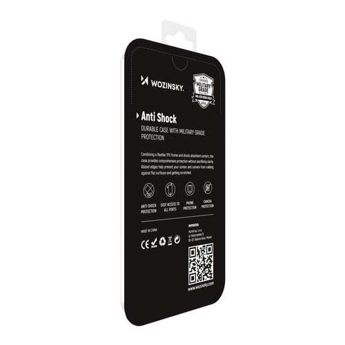 Wozinsky Anti Shock pancerne etui do Samsung Galaxy A73 przezroczysty