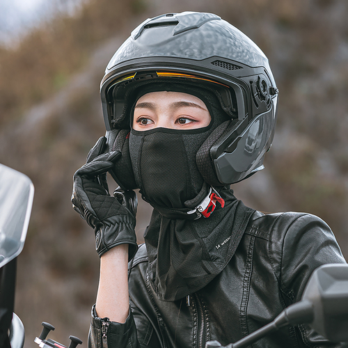 Kominiarka Wozinsky WKM-03B maska na twarz motocykl rower zimowa balaklava - czarna