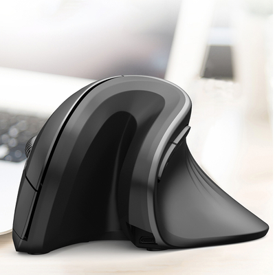Mysz bezprzewodowa Wozinsky WWM-1076 pionowa ergonomiczna 3600 DPI - czarna