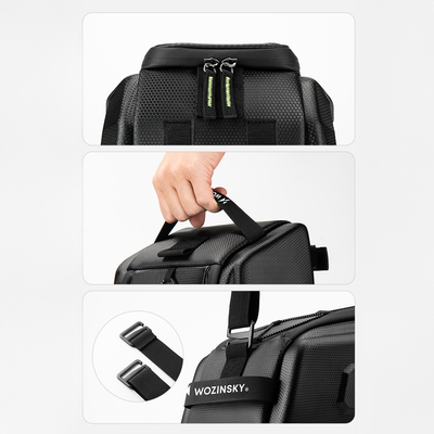 Sakwa rowerowa Wozinsky WSR-01B na bagażnik 9l - czarna
