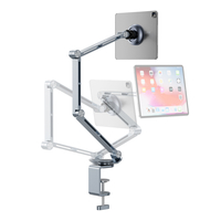 Stojak biurkowy magnetyczny Wozinsky WTY0YS1 360° na telefon i tablet - grafitowy