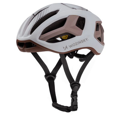 Kask rowerowy szosowy Wozinsky ultralekki 54-58 cm - taupe