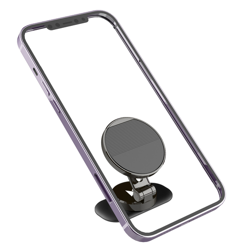 Uchwyt samochodowy Wozinsky WPT-605 na deskę rozdzielczą magnetyczny składany - szary