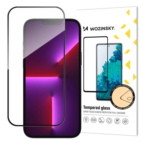 Szkło hartowane Wozinsky Full Glue Tempered Glass na iPhone 16 Pro / iPhone 17