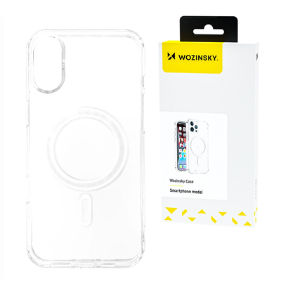 Etui Wozinsky Ultra Clear MagSafe do Samsung Galaxy S25+ - przezroczyste
