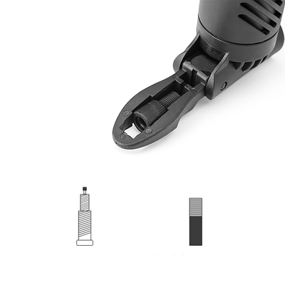 Zestaw narzędzi Wozinsky WMZ-01N multitool rowerowy 16w1 pompka klucze zestaw do dętek - czarny