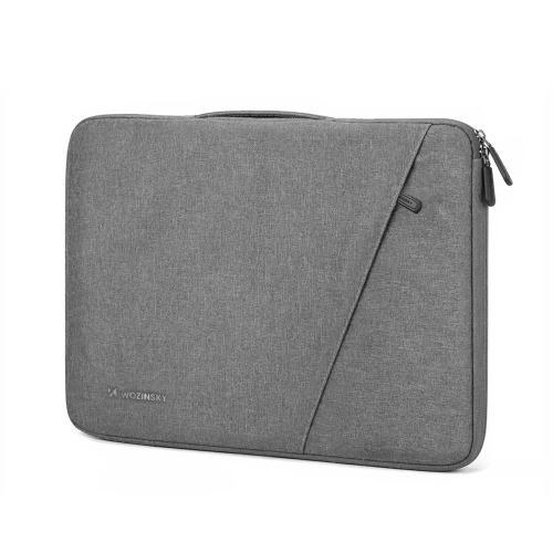 Torba na laptop Wozinsky WTNP-15G 15.6" z chowaną rączką - szara