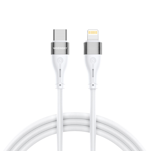 Kabel USB-C Lightning 2 m PD do iPhone Wozinsky WSTCL2 - biały