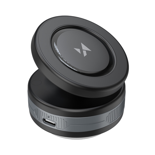 Uchwyt samochodowy Wozinsky WUSQ-01 z ładowarką Qi kompatybilny z MagSafe - czarny