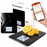 Wozinsky WIK-10 Waga kuchenna elektroniczna 10 kg 1 g Bluetooth