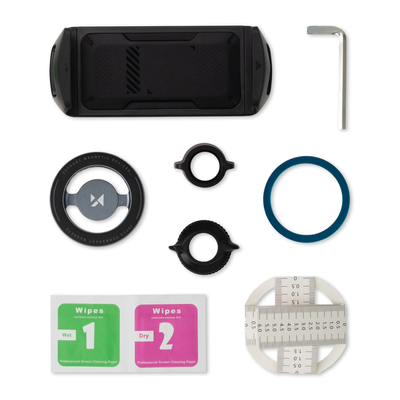 Stojak biurkowy magnetyczny Wozinsky WTY0YS1 360° na telefon i tablet - grafitowy